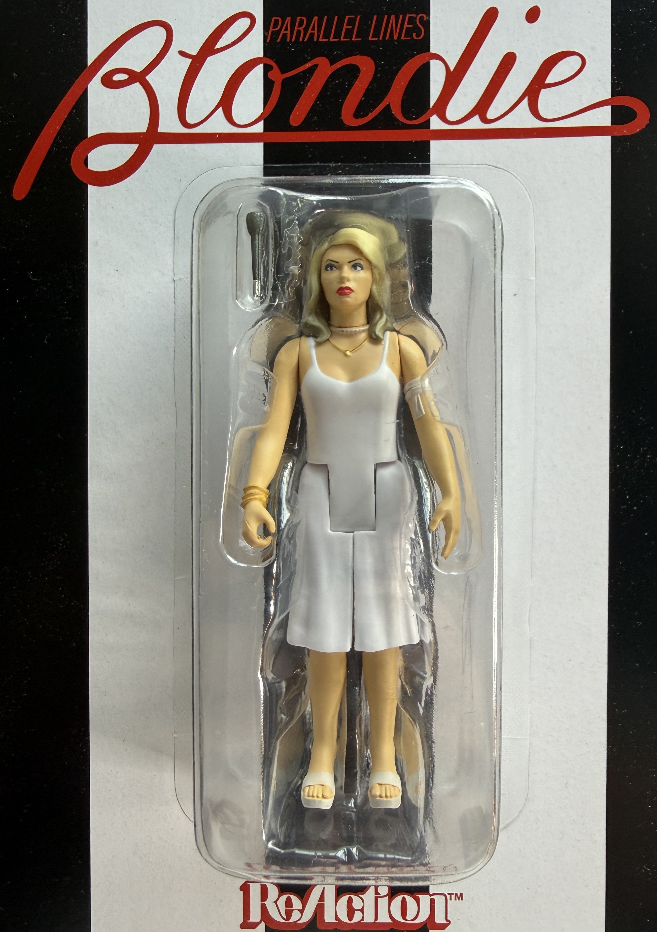 Collectible Blondie - Debbie Harry "Parallel Lines" Super7 ReAction Figurine