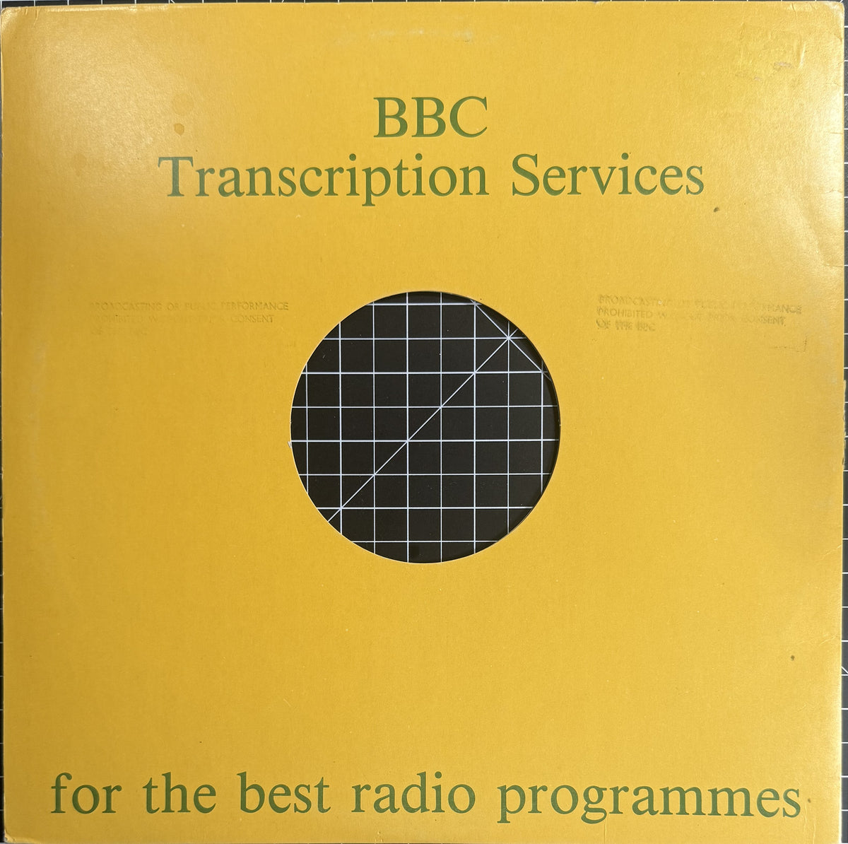 EXTRA RARE 1981 Top Of The Pops 889 (BBC Transcription Disc) VG+/VG OMD Simple Minds Soft Cell etc.