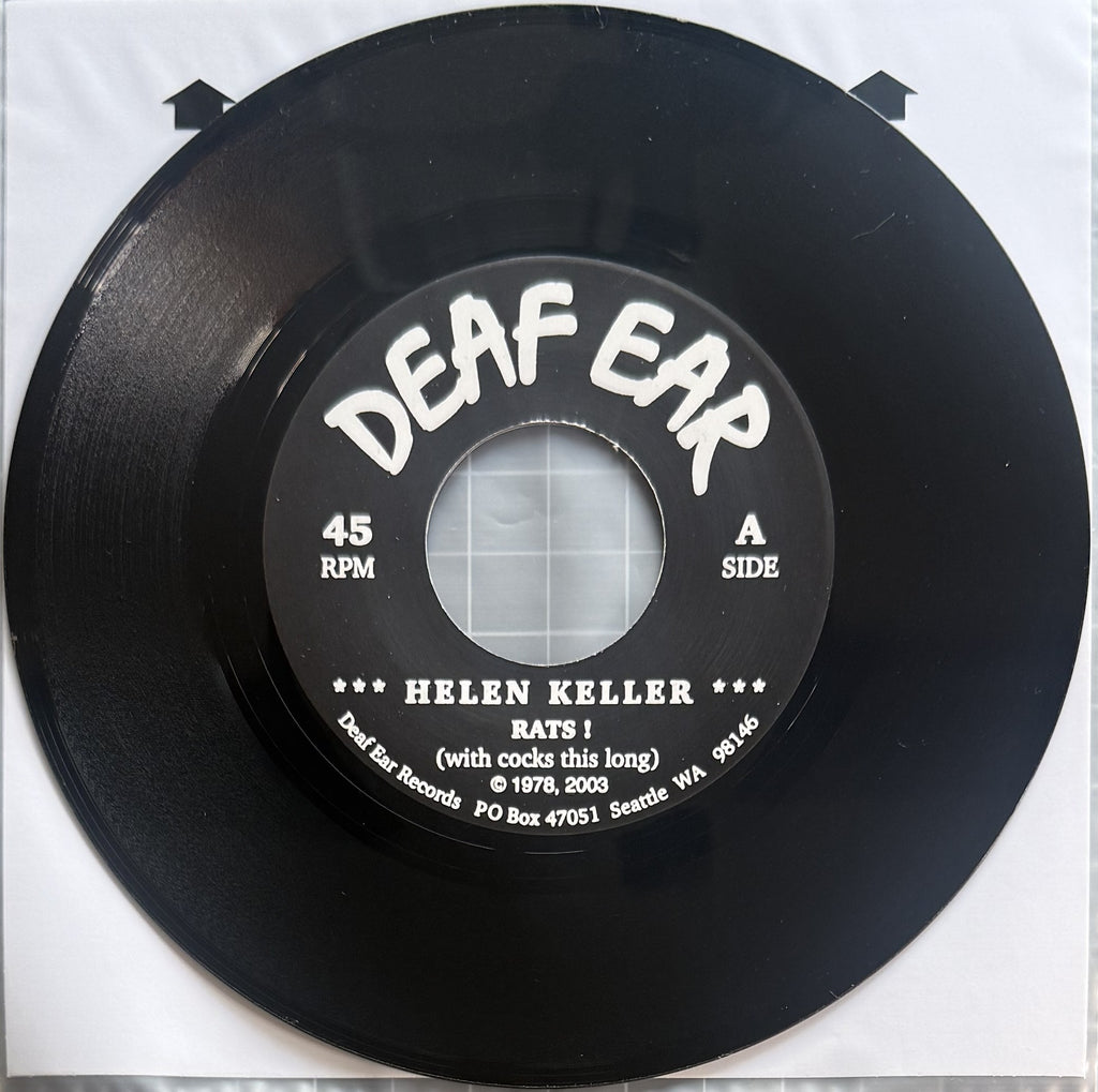 Helen Keller - Rats! (With Cocks This Long) 2003 US 2x7" EP w insert VG+/VG+