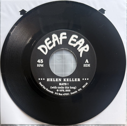 Helen Keller - Rats! (With Cocks This Long) 2003 US 2x7" EP w insert VG+/VG+