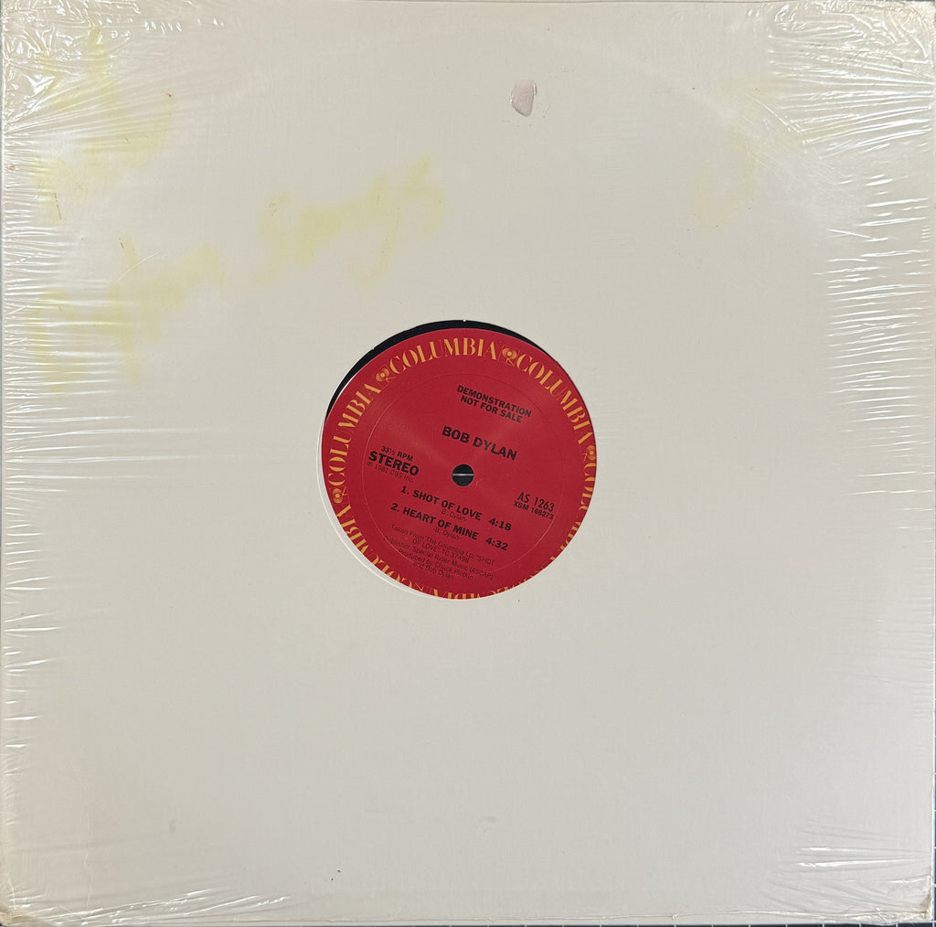 Bob Dylan Shot Of Love 12" PROMO EP SEALED/NM 1981 US Radio Sampler