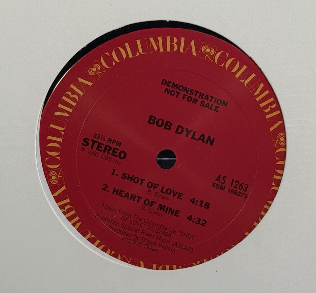 Bob Dylan Shot Of Love 12" PROMO EP SEALED/NM 1981 US Radio Sampler