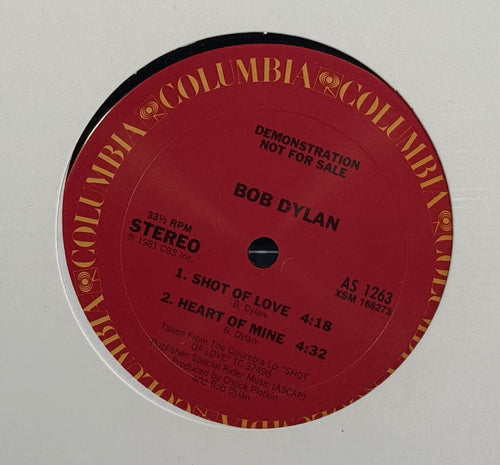 Bob Dylan Shot Of Love 12" PROMO EP SEALED/NM 1981 US Radio Sampler