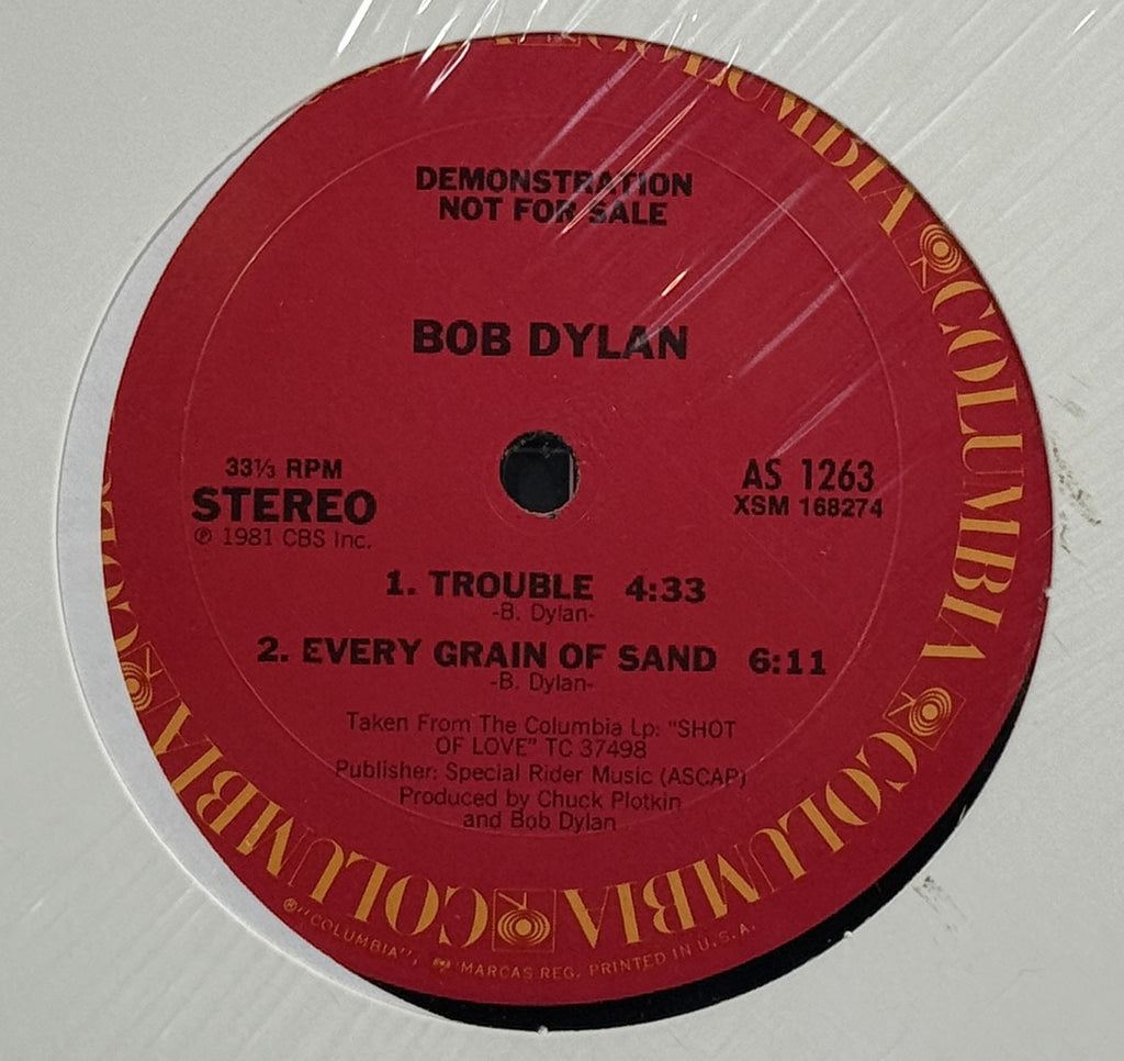 Bob Dylan Shot Of Love 12" PROMO EP SEALED/NM 1981 US Radio Sampler