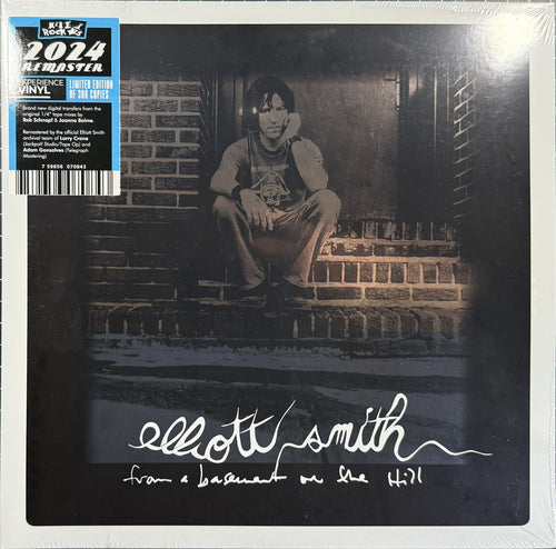 Elliott Smith From A Basement On A Hill SEALED/NM Ltd Edtn (300) White w Blue Splatter