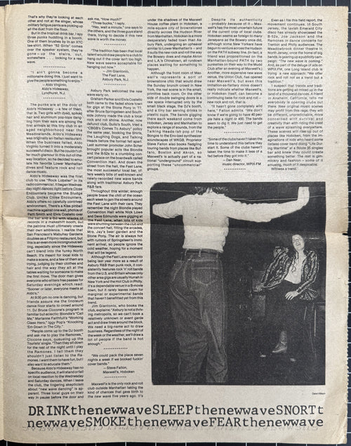 NYC Rocker May 1980 pages (Suicide, Ric Ocasek, Scene Coverage, Ford Fairline)