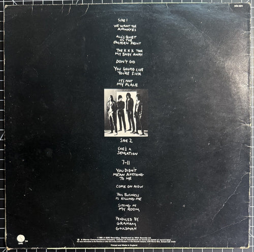Ramones - Pleasant Dreams 1981 UK 1st Press (Strawberry) VG+/VG