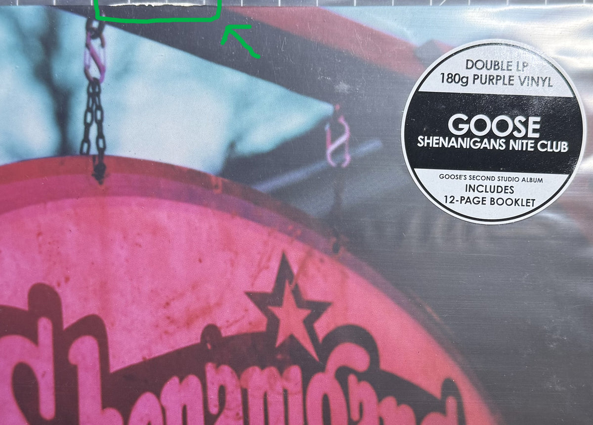 Goose -Shenanigans Nite Club -2023 2xLP, ltd edition 180g purple vinyl Sealed New