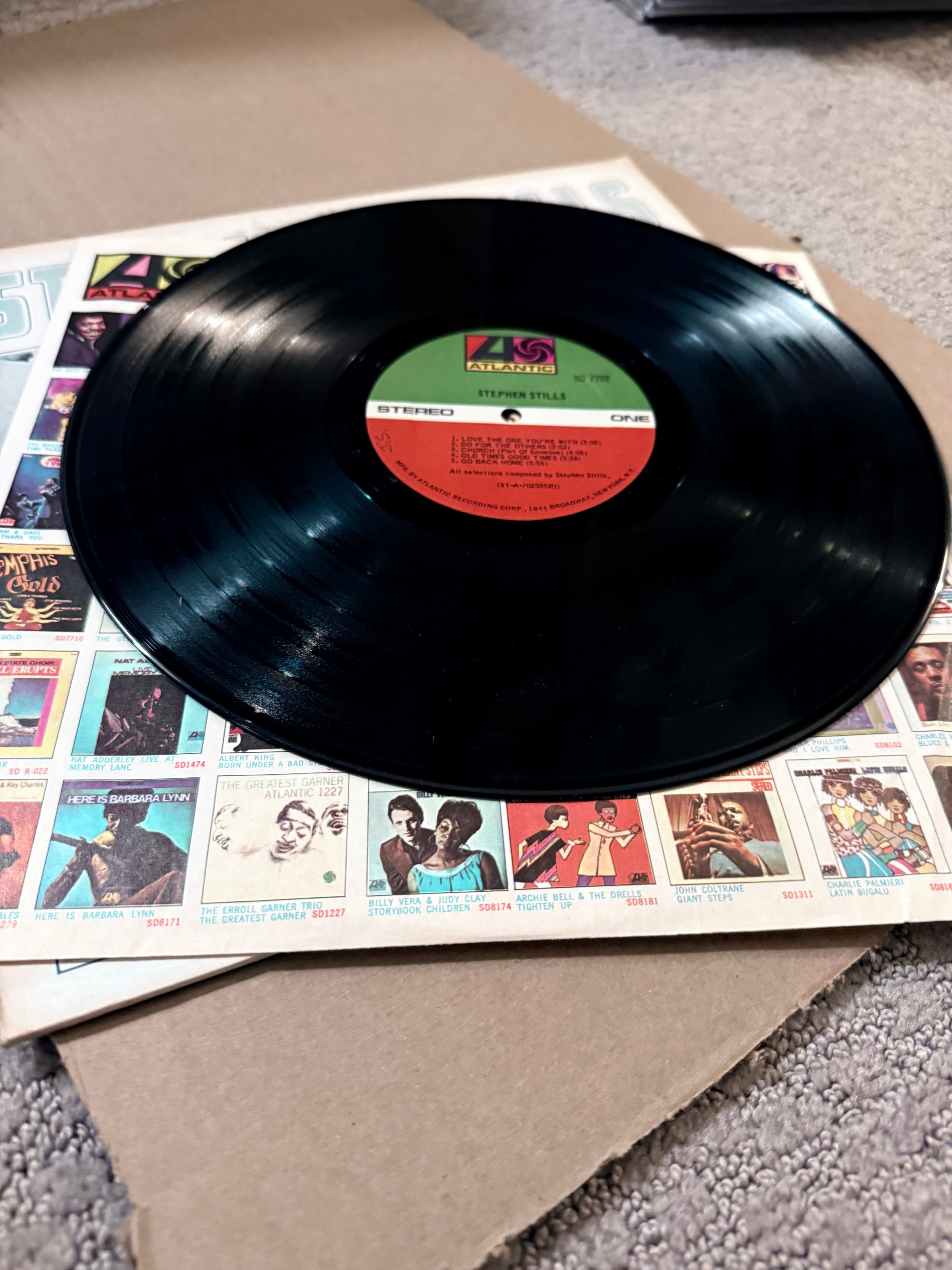Stephen Stills - Stephen Stills - Vinyl Record - 1976 VG+/VG