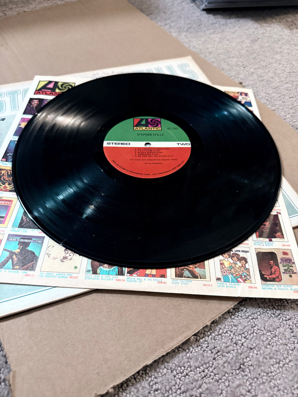 Stephen Stills - Stephen Stills - Vinyl Record - 1976 VG+/VG