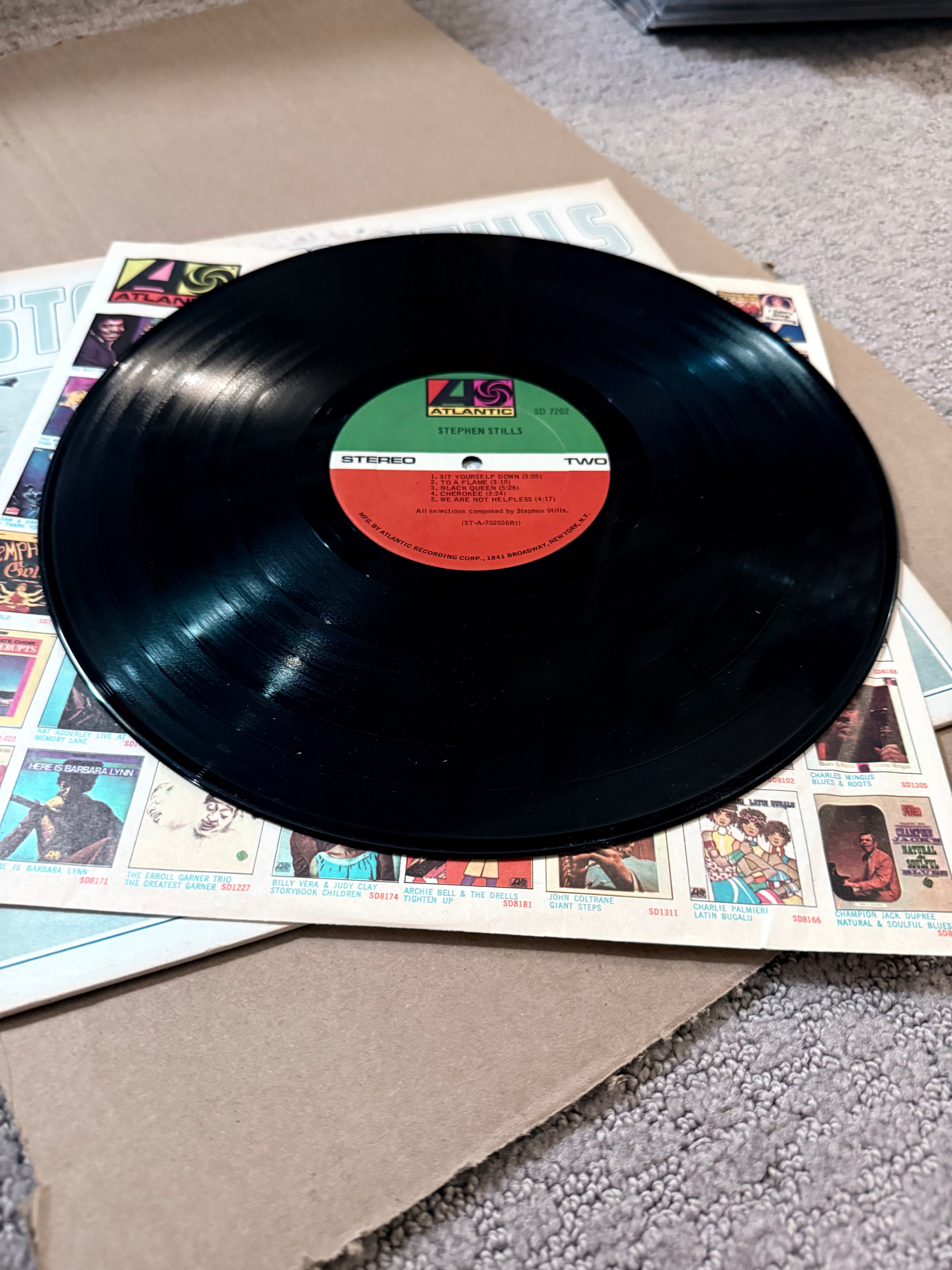 Stephen Stills - Stephen Stills - Vinyl Record - 1976 VG+/VG