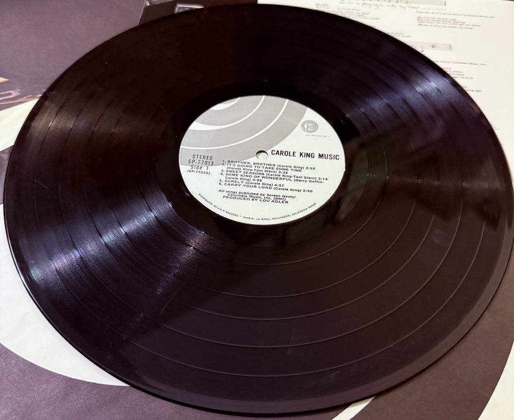 Carole King - Music - Vinyl Record - 1971 - G+/VG 1st Press