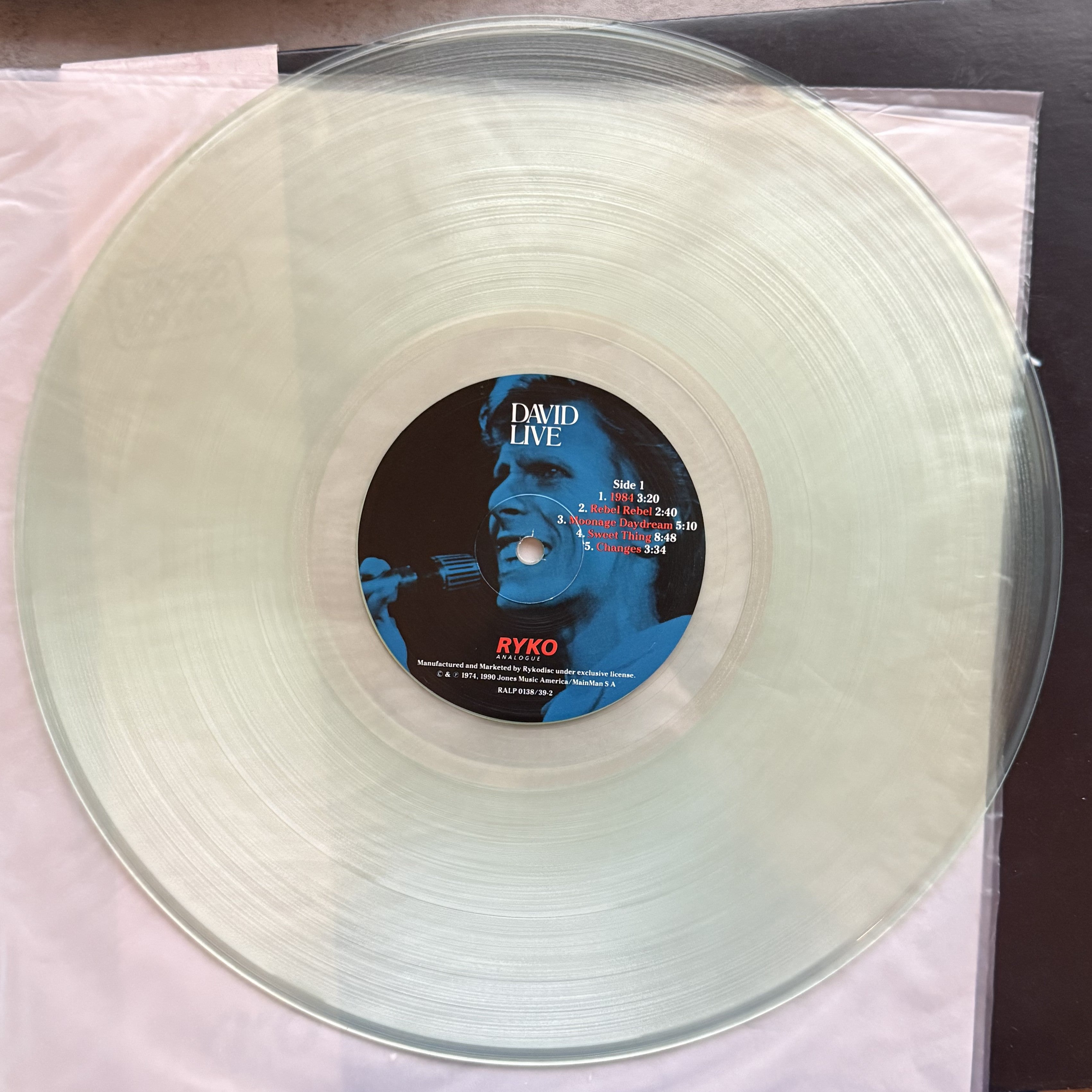 David Bowie - David Live - Ryko 1990 Ltd Numbered Edition w/ Obi - NM!