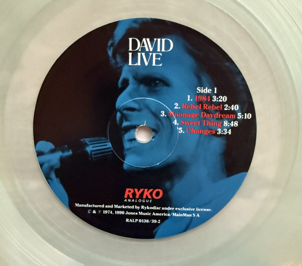 David Bowie - David Live - Ryko 1990 Ltd Numbered Edition w/ Obi - NM!
