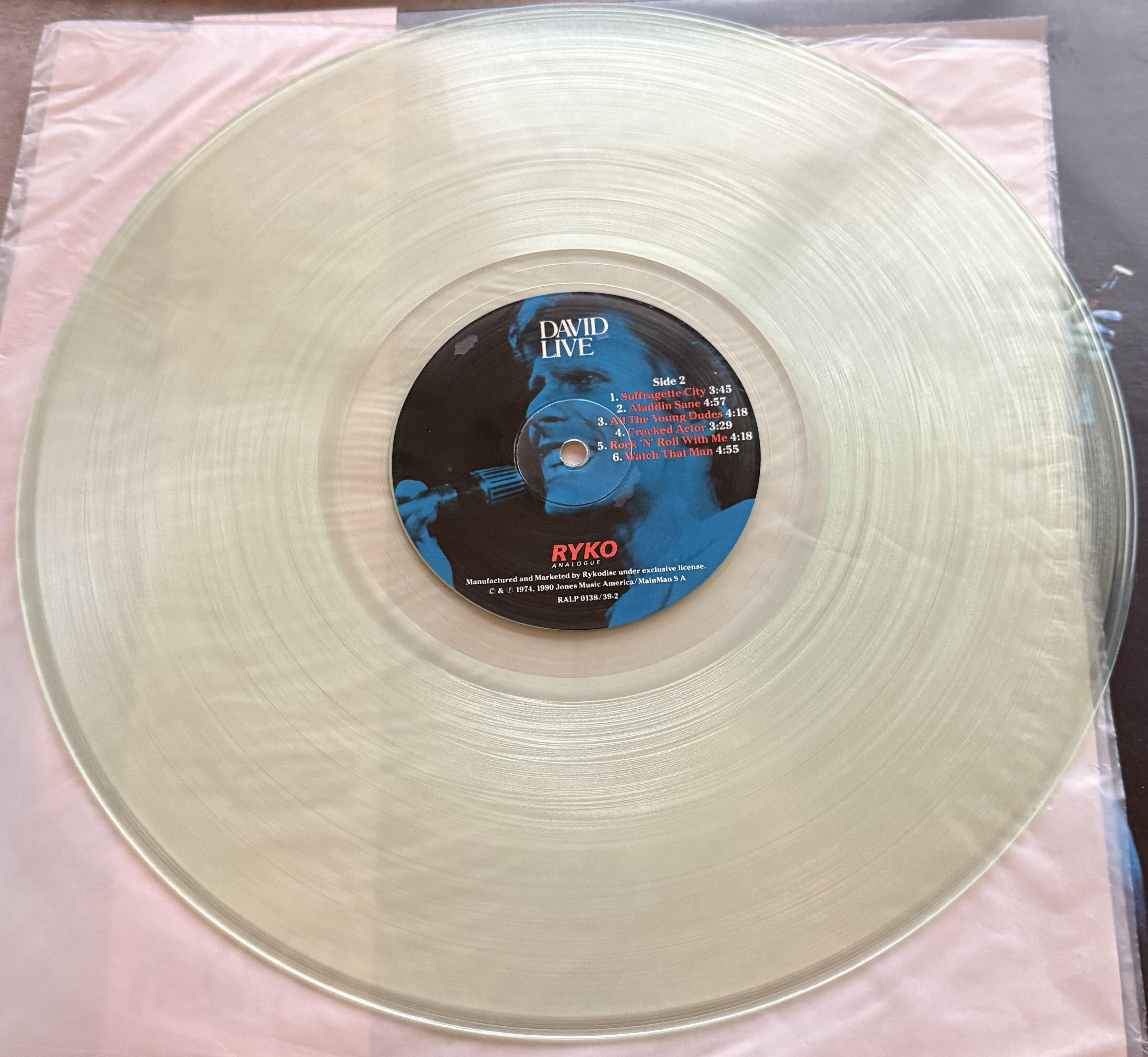 David Bowie - David Live - Ryko 1990 Ltd Numbered Edition w/ Obi - NM!