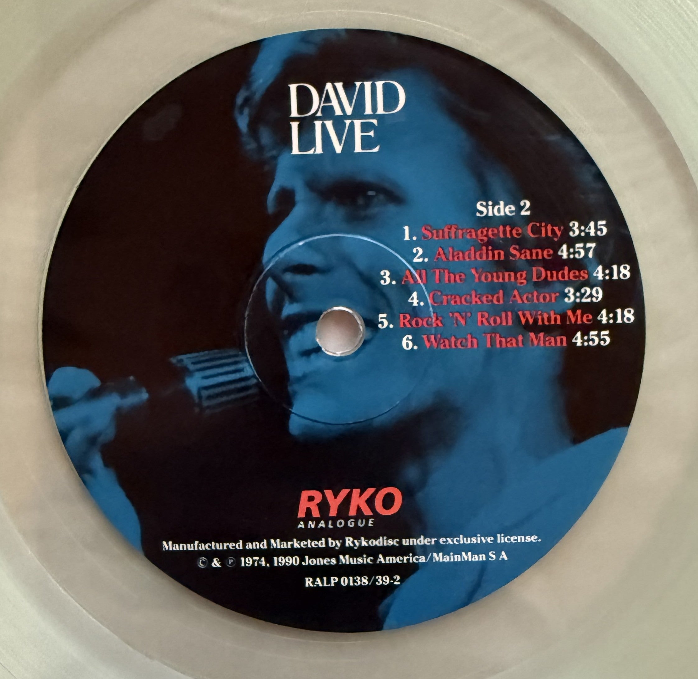 David Bowie - David Live - Ryko 1990 Ltd Numbered Edition w/ Obi - NM!