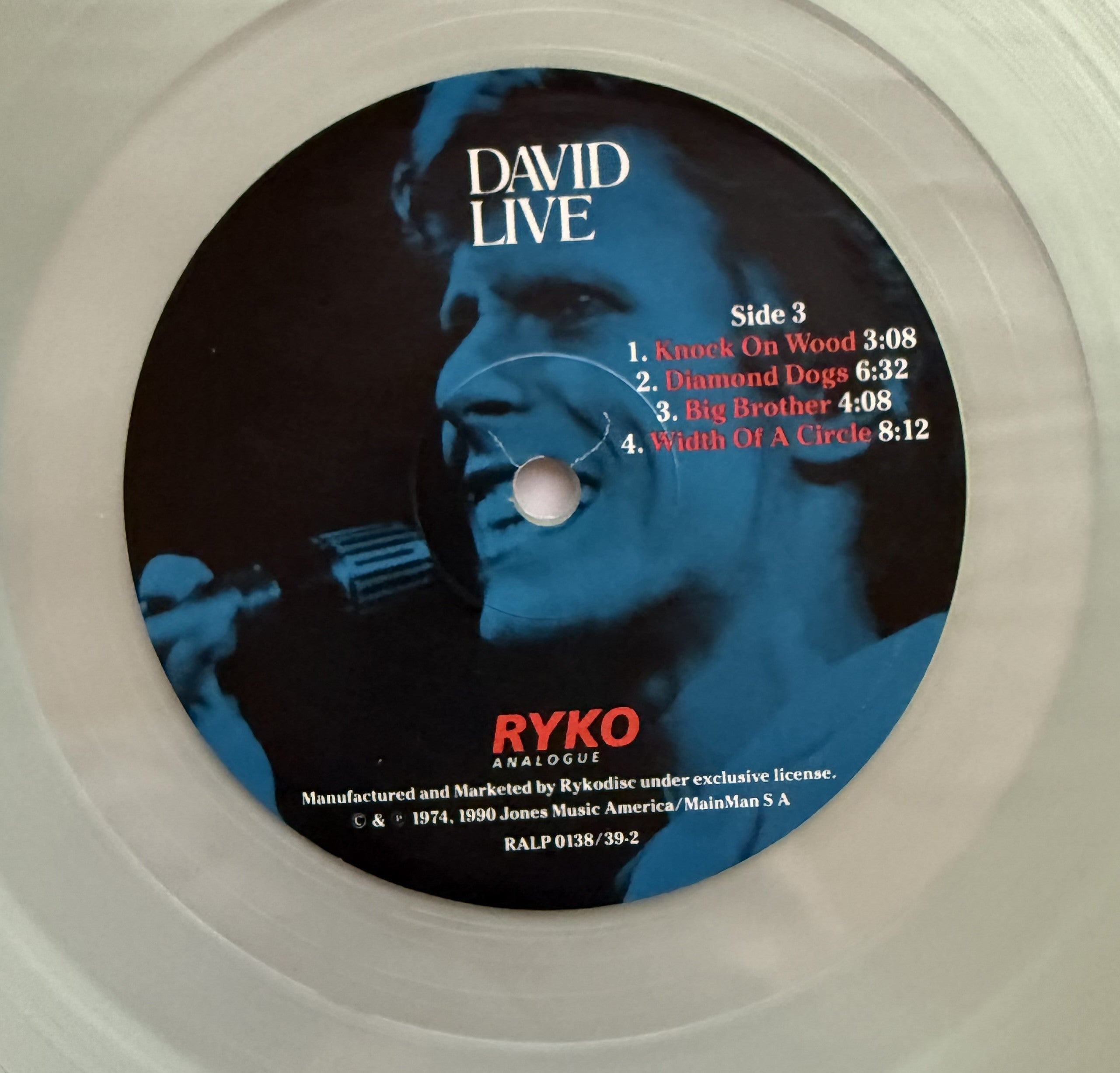 David Bowie - David Live - Ryko 1990 Ltd Numbered Edition w/ Obi - NM!