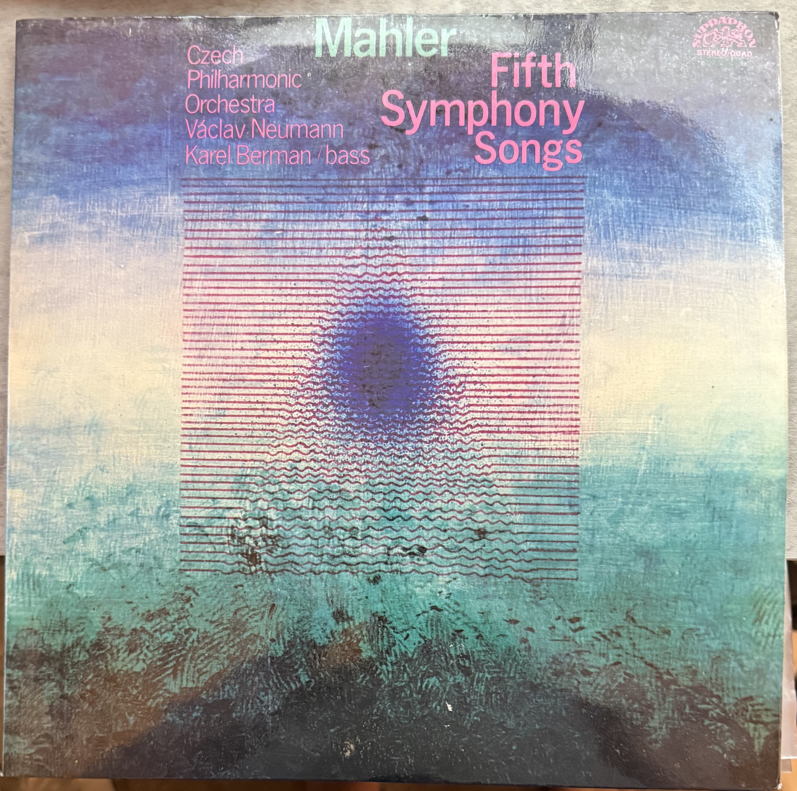 Mahler, Czech Philharmonic Orchestra, Vaclav Neumann, Karel Berman - VINYL