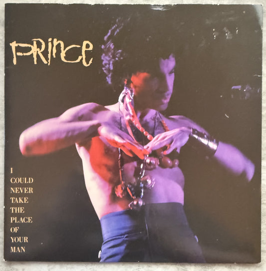 RARE! Prince - I Could Never Take the Place of Your Man -7" Vinyl, 1st Press IRELAND VG++