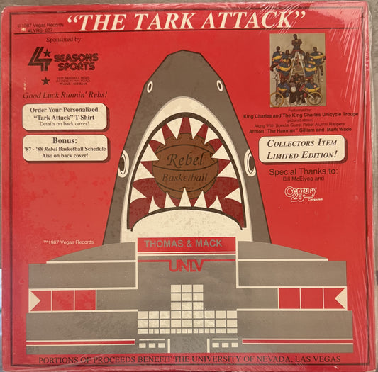 RARE - "The Tark Attack" -SEALED Collectible 1987 UNLV Basketball (Hip Hop)