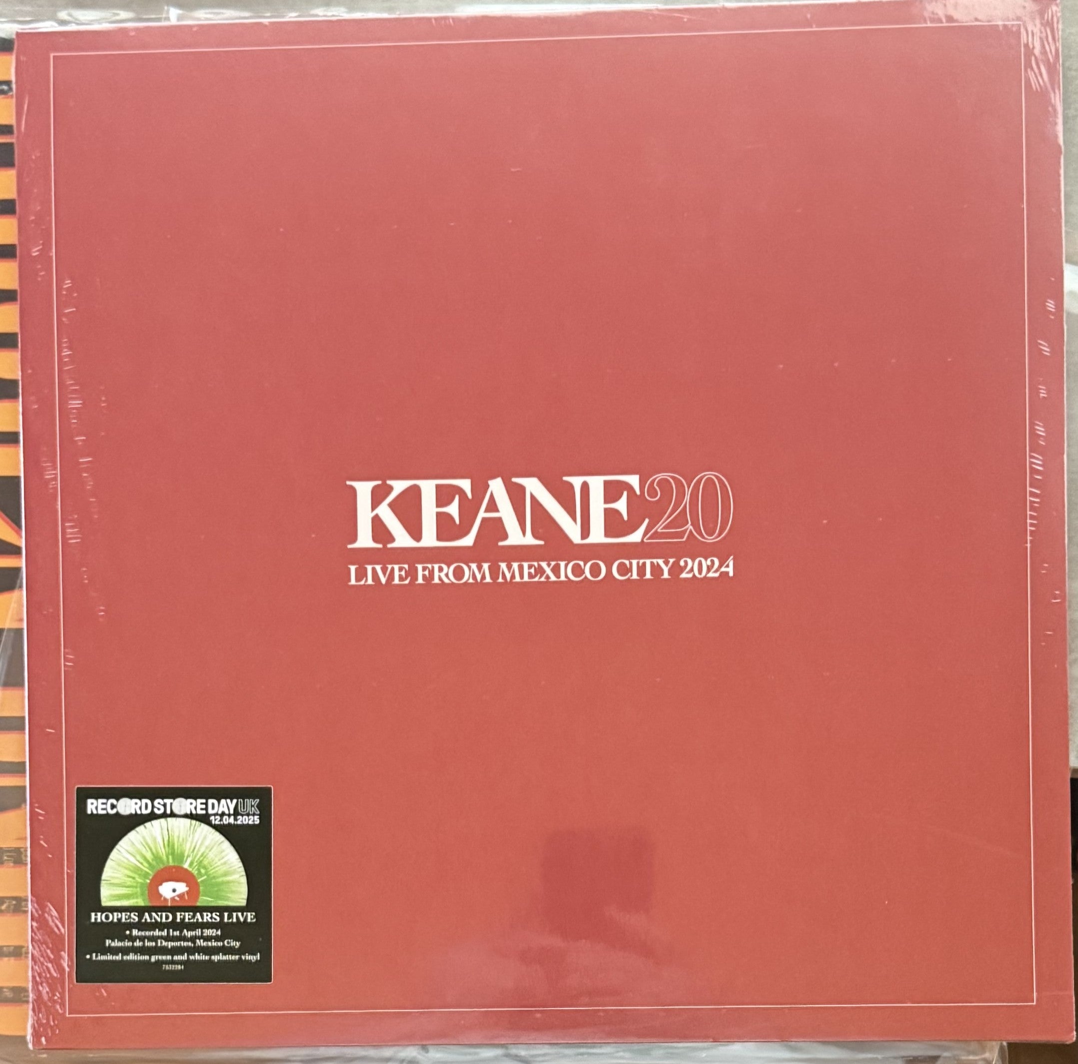 Keane - Live From Mexico City 2024 - Sealed/Mint/Ltd Edition/Import