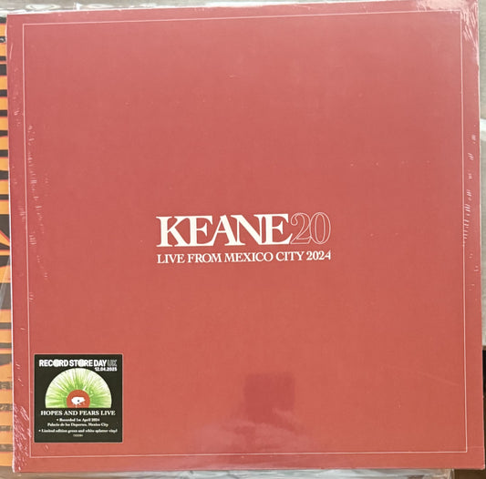 Keane - Live From Mexico City 2024 - Sealed/Mint/Ltd Edition/Import
