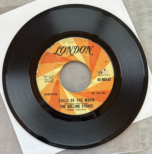 The Rolling Stones -PROMO 7" Vinyl -Jumpin' Jack Flash -1968 release