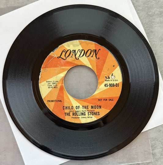 The Rolling Stones -PROMO 7" Vinyl -Jumpin' Jack Flash -1968 release