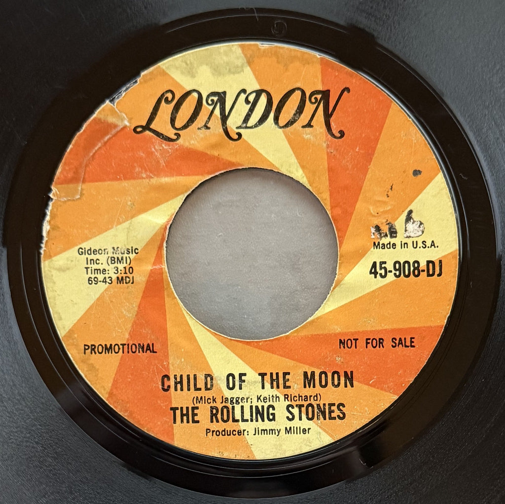 The Rolling Stones -PROMO 7" Vinyl -Jumpin' Jack Flash -1968 release