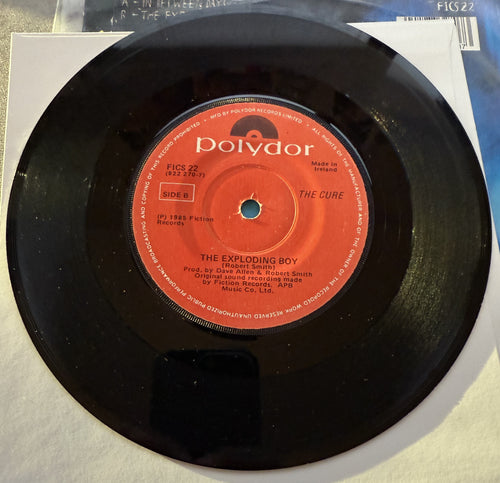 The Cure - In Between Days - 7" Vinyl 1985 -Ireland first press VG+/G+