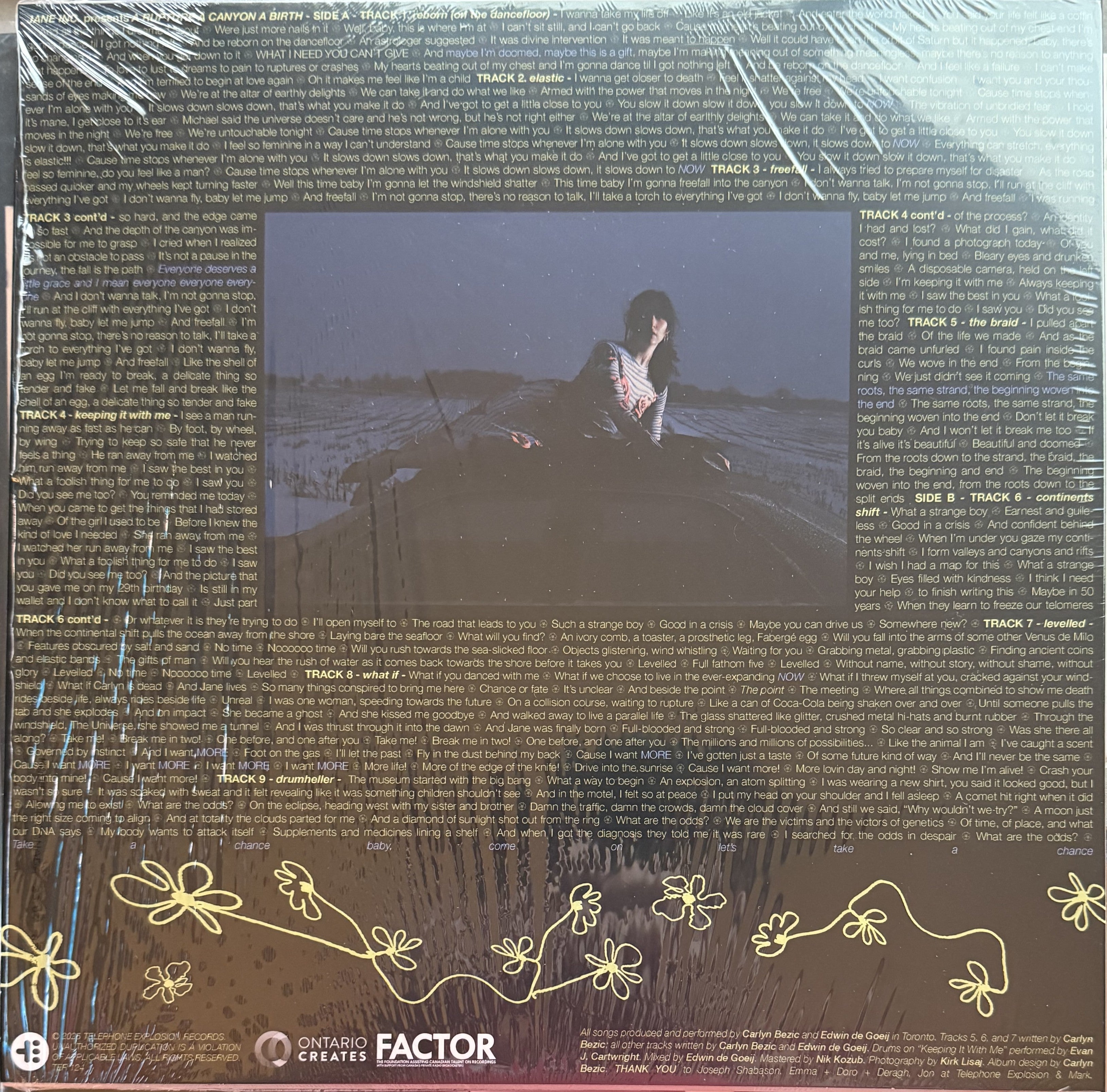 Jane Inc. - A Rupture, A Canyon, A Birth - NEW/SEALED VINYL - LTD EDITION