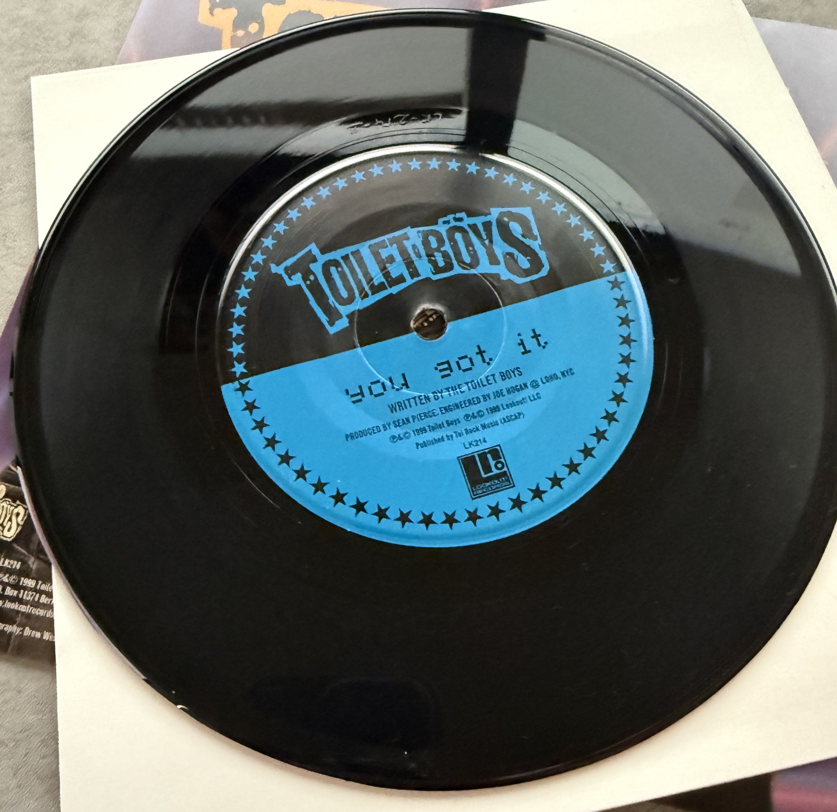 Donnas -Get You Alone/The Toilet Boys -You Got It -1999 7" Vinyl VG+