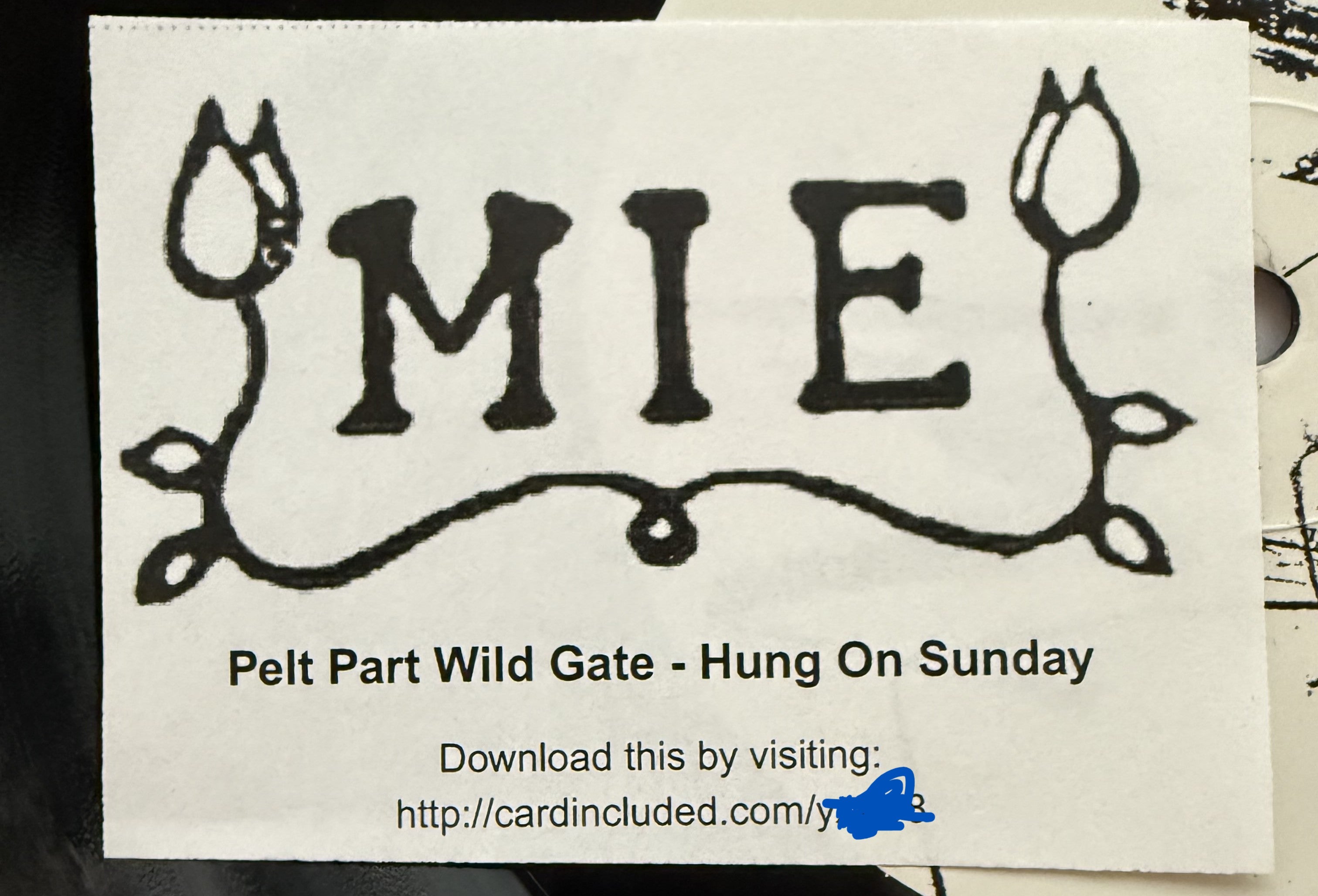RARE -Pelt Part Wild Gate -Hung On Sunday - Numbered Vinyl, VG+