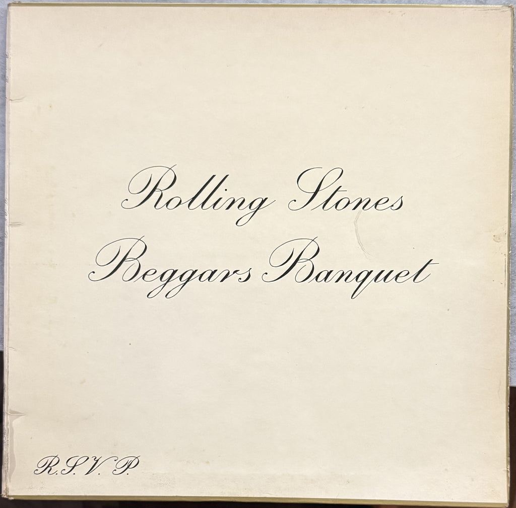 Rolling Stones - Beggars Banquet - 1968 UK Japan export - VG+/VG - w flexi-disc!