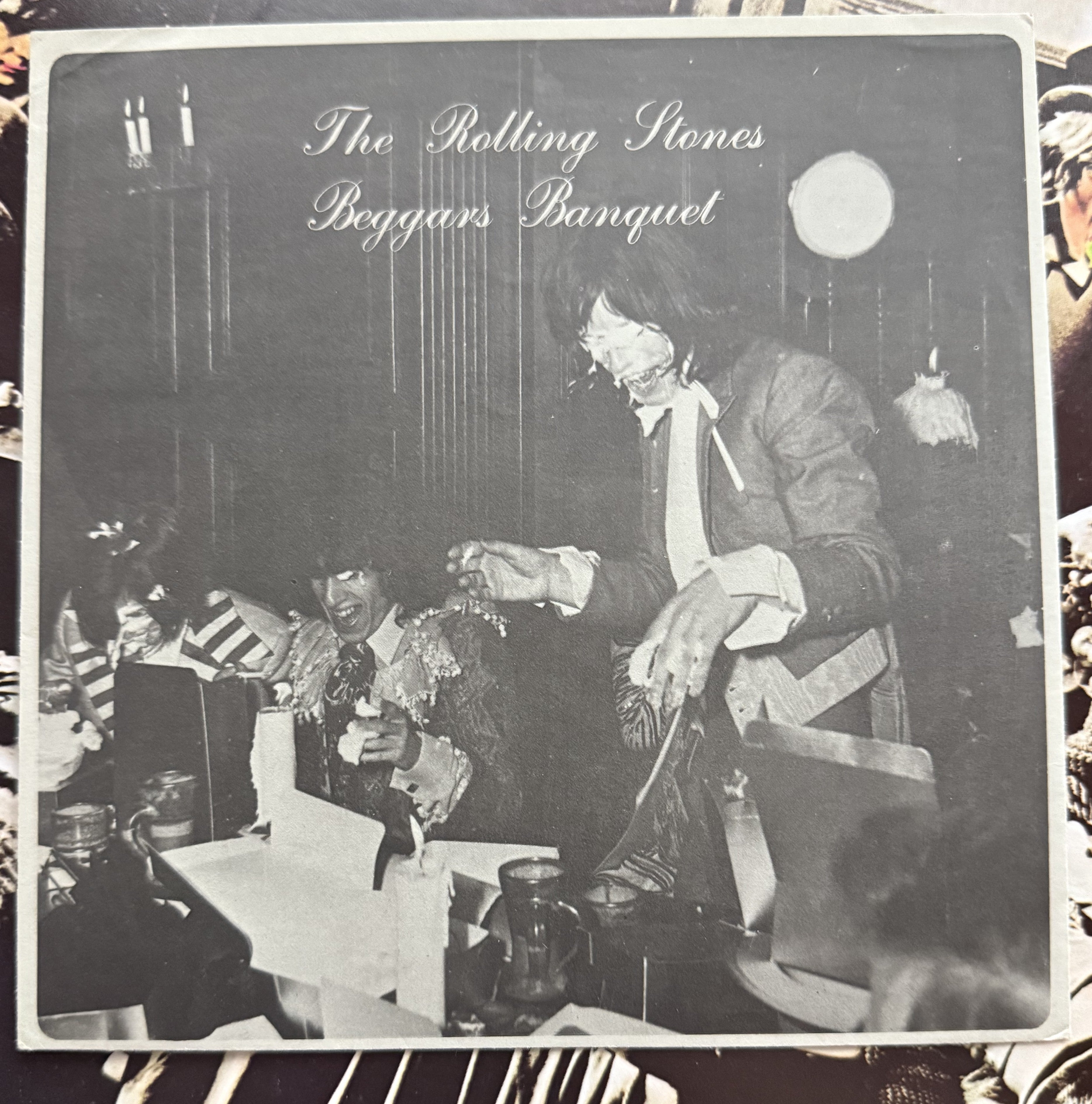 Rolling Stones - Beggars Banquet - 1968 UK Japan export - VG+/VG - w flexi-disc!