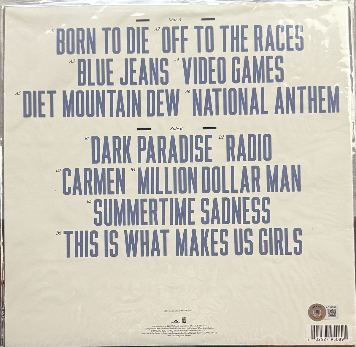 SIGNED female artists pack - Lana Del Rey Tori Florence Feist Gaga Miley