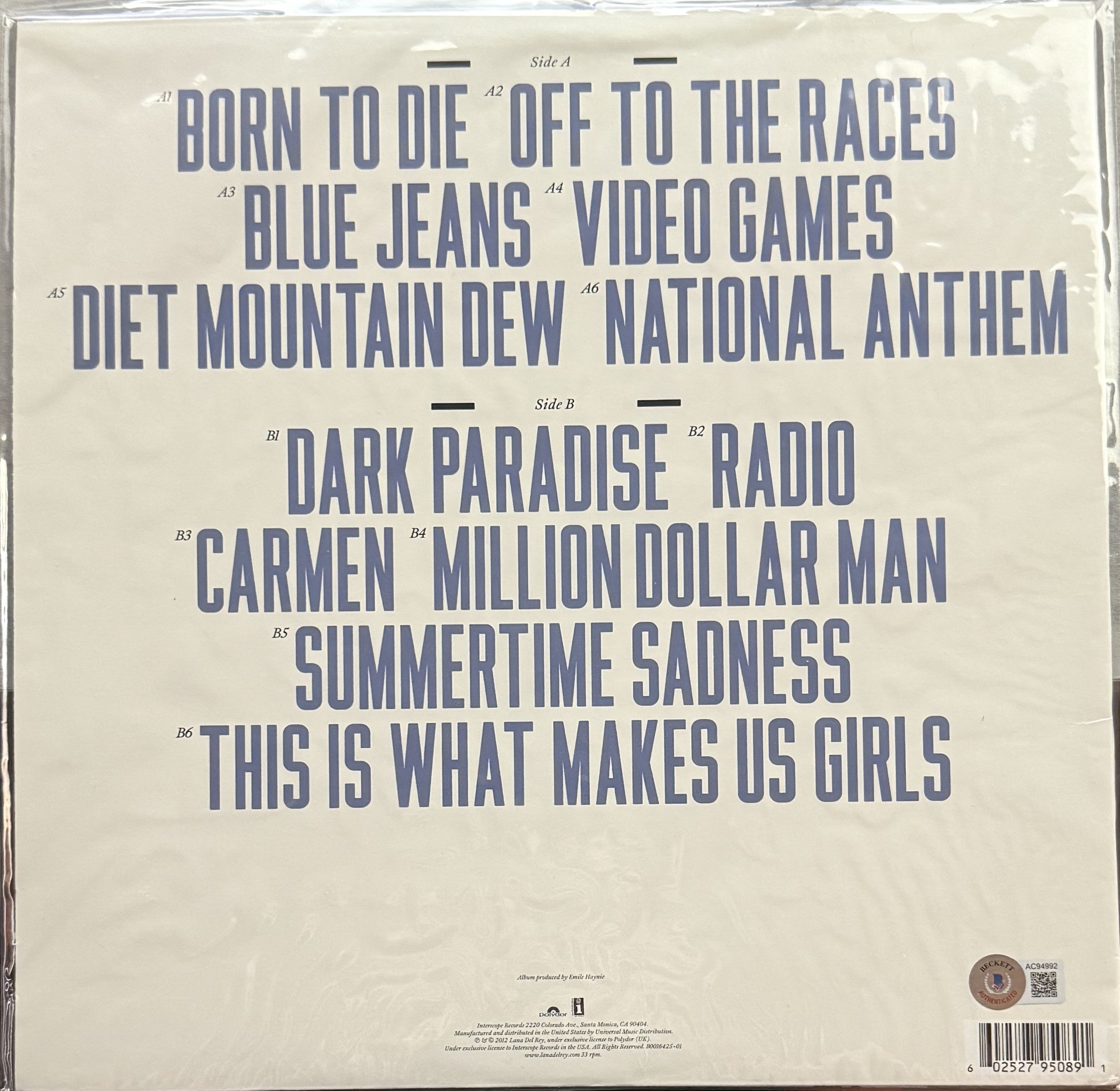 SIGNED female artists pack - Lana Del Rey Tori Florence Feist Gaga Miley