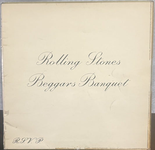 The Rolling Stones - Beggars Banquet - 1968 UK export for Japan - VG/G+
