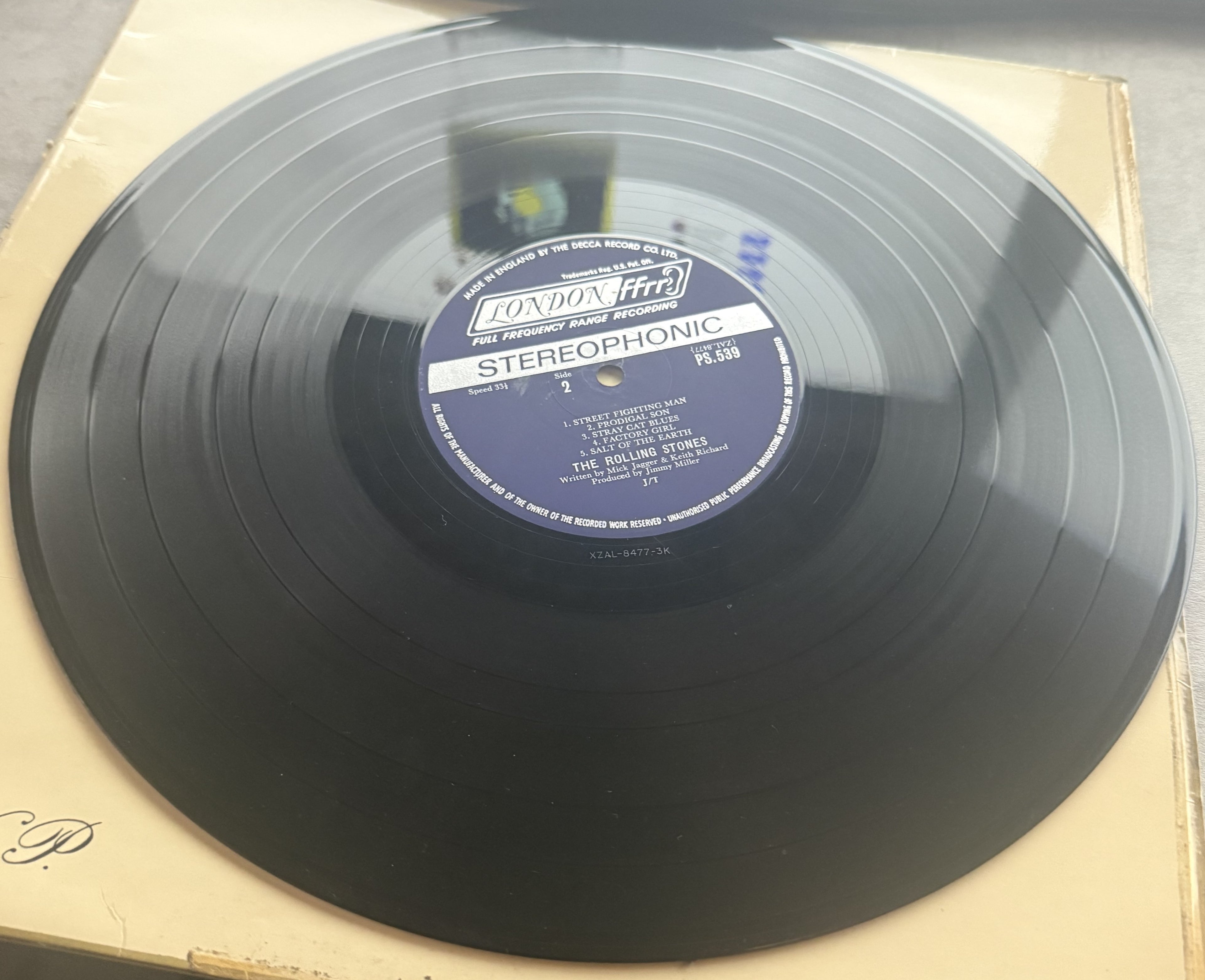 The Rolling Stones - Beggars Banquet - 1968 UK export for Japan - VG/G+