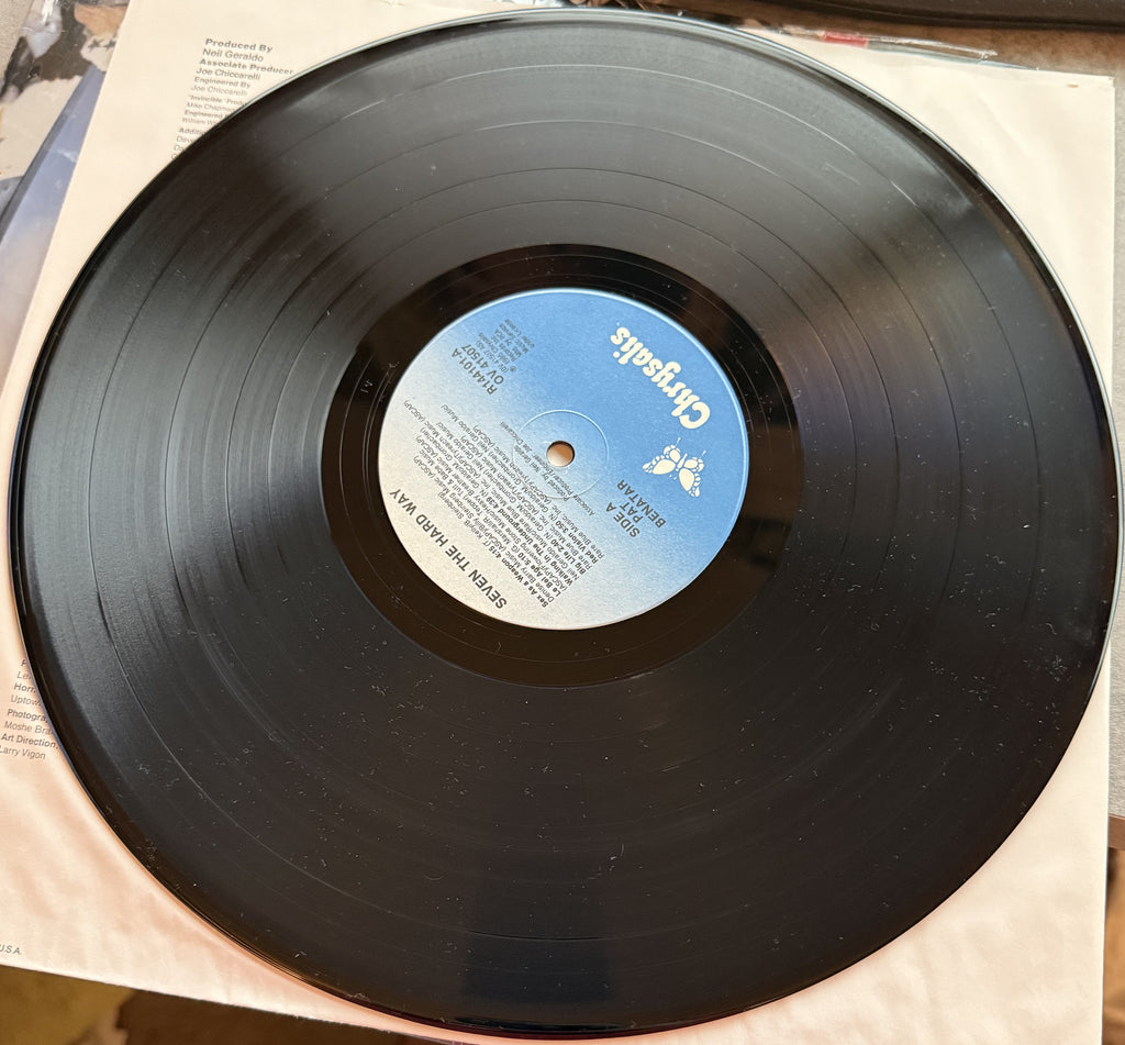 Pat Benatar - Seven The Hard Way - 1985 Early Press Club Edtn - VG+/VG+ & BONUS