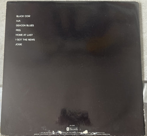 Steely Dan - Aja - 1977 repress used vinyl - VG+ / VG+ - Early Pressing!