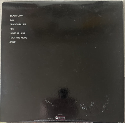 Steely Dan - Aja - 1977 repress used vinyl - VG+ / G+ - Early Pressing!