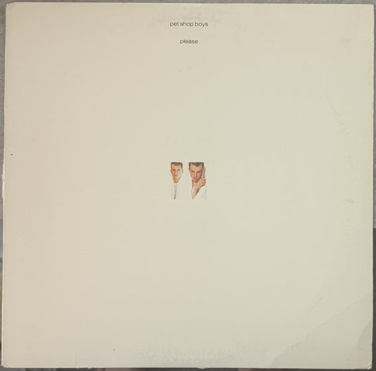 Pet Shop Boys - Please - 1986 EMI Club Edition - VG+/VG used vinyl