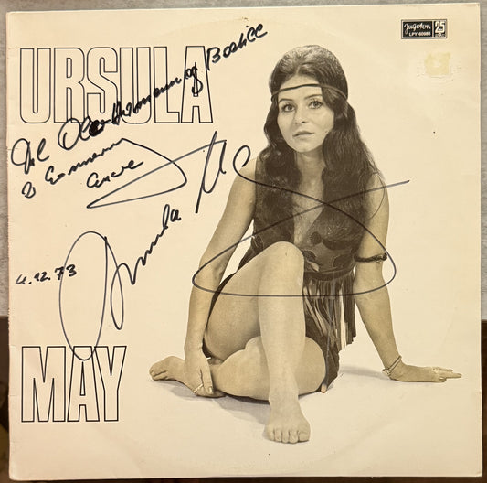 AUTOGRAPHED - Ursula May - Ursula May - 1972 first press - VG+/VG Vinyl