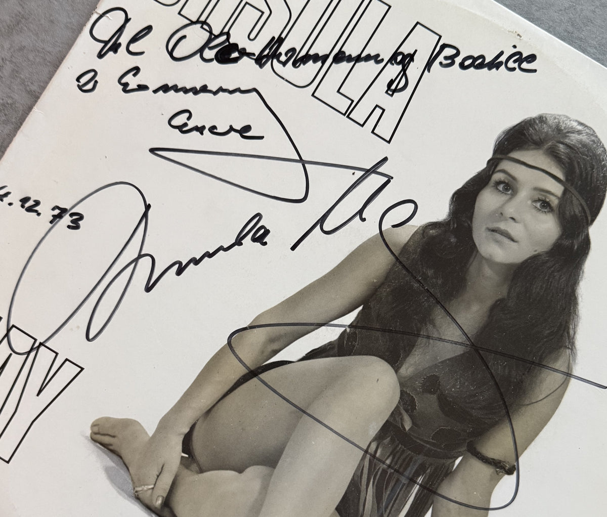 AUTOGRAPHED - Ursula May - Ursula May - 1972 first press - VG+/VG Vinyl