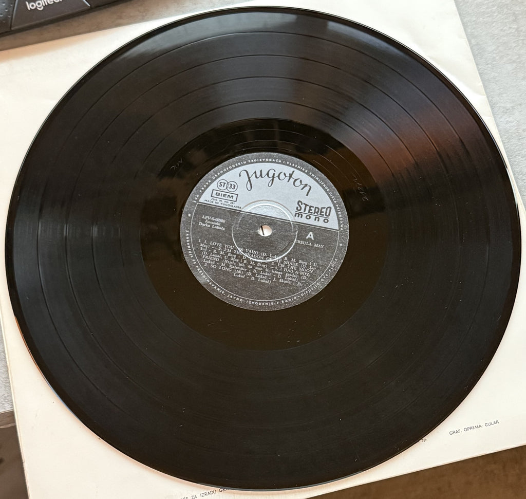 AUTOGRAPHED - Ursula May - Ursula May - 1972 first press - VG+/VG Vinyl