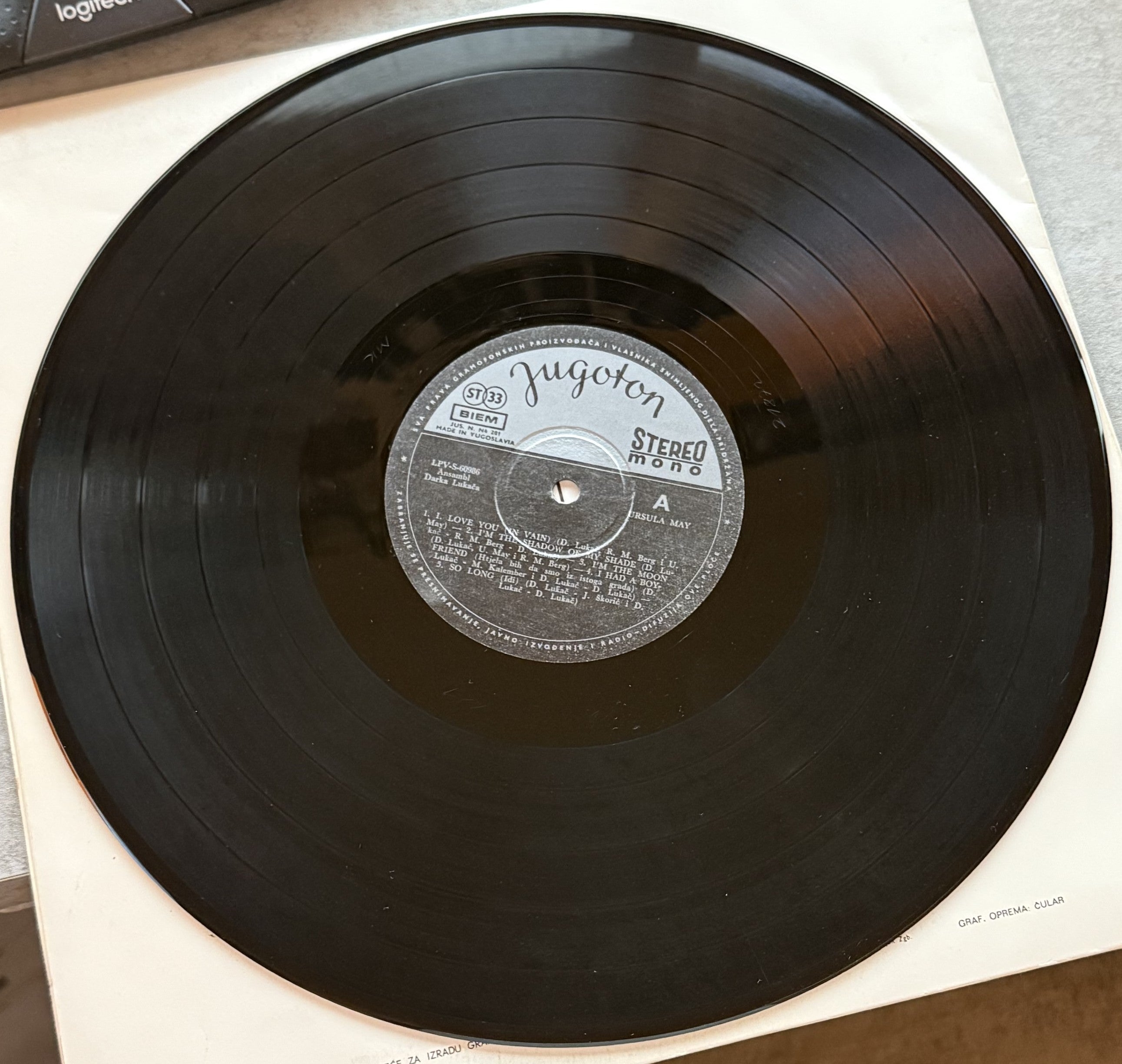 AUTOGRAPHED - Ursula May - Ursula May - 1972 first press - VG+/VG Vinyl