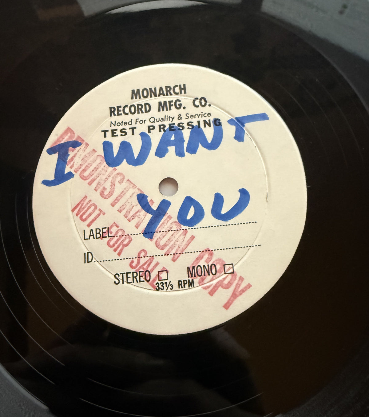 ULTRA RARE - Marvin Gaye & Diana Ross - TEST PRESS of 1976 Promo VG+