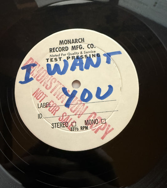 ULTRA RARE - Marvin Gaye & Diana Ross - TEST PRESS of 1976 Promo VG+