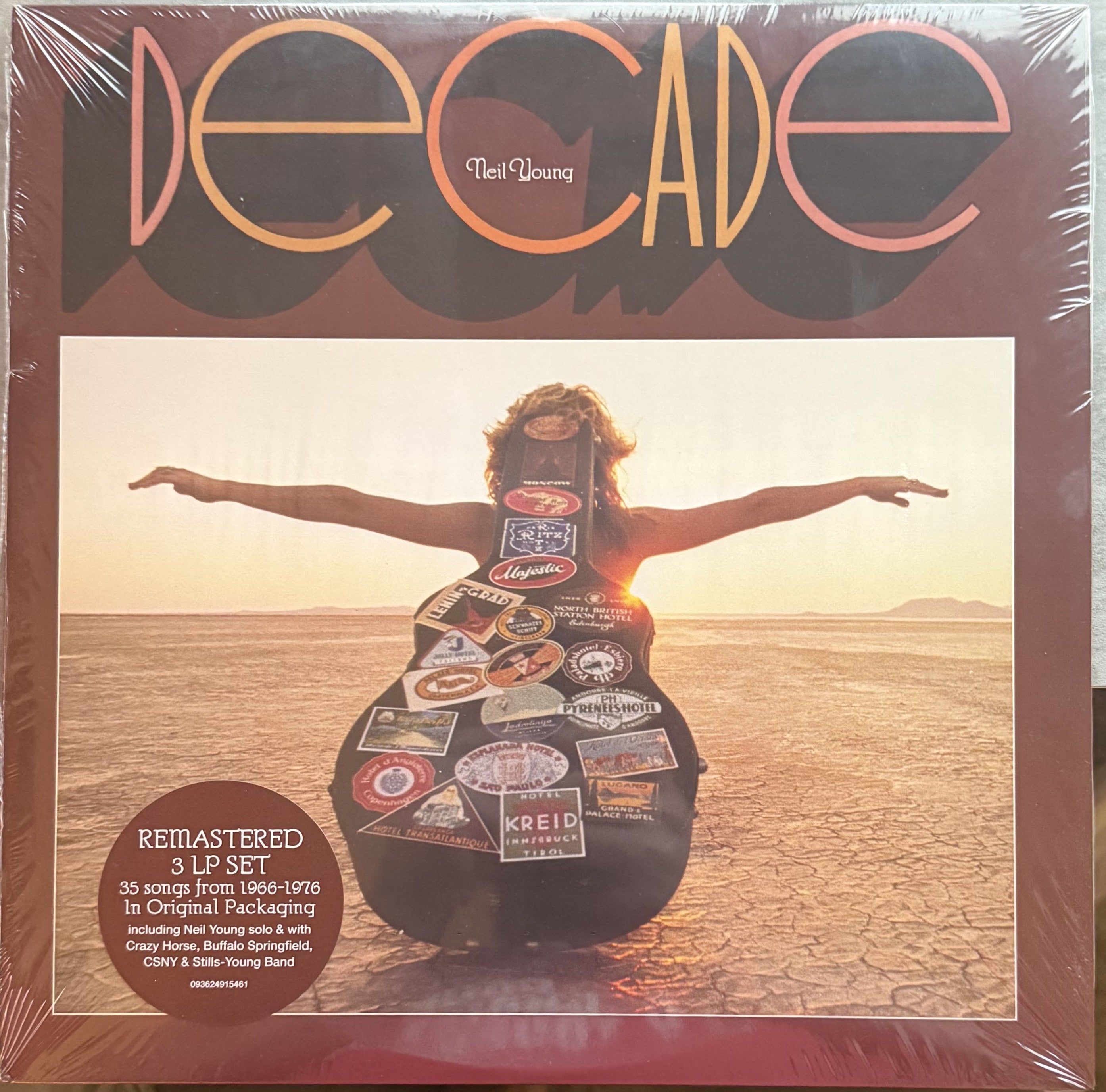 Neil Young - Decade; 3 disc compilation, 2017 reissue, ltd edition - SEALED/MINT